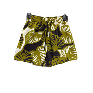 Aubade Paris Swim Trunks Men Size Medium Drawstring Pockets Monstera Slim
